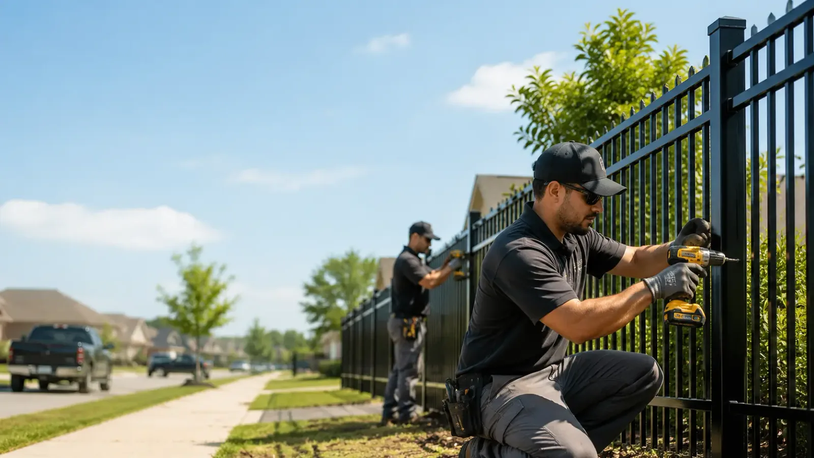 Metal Fence Installation in Stockbridge, MI